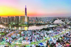 Một góc Thành phố Hồ Chí Minh. (Ảnh: LÊ ĐÌNH NHƠN)