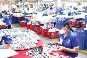 Công nhân trong giờ làm việc tại một doanh nghiệp tư nhân ở tỉnh Đồng Nai.