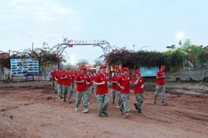 Bệnh viện dã chiến cấp 2 số 7 của Việt Nam tại Phái bộ Gìn giữ hòa bình Liên hợp quốc ở Nam Sudan đã tổ chức hoạt động chạy bộ tập thể quanh khu vực đóng quân.