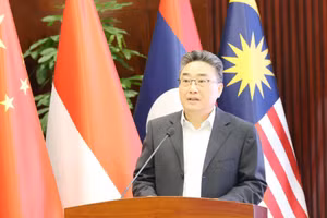 Ông Sử Trung Tuấn, Tổng Thư ký Trung tâm Trung Quốc-ASEAN (ACC). (Ảnh: Công Tuyên/TTXVN)