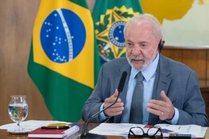 Tổng thống Brazil Lula da Silva. (Ảnh: Xinhua)