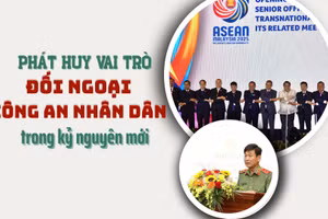 Phát huy vai trò đối ngoại Công an nhân dân trong kỷ nguyên mới