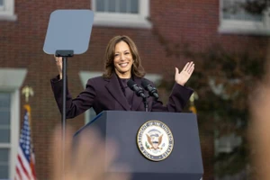 Cựu Phó Tổng thống Mỹ Kamala Harris. (Ảnh: Xinhua)