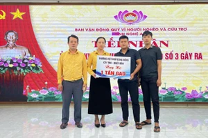 Trường Việt ngữ Cây Tre đã gửi 1 tấn gạo đến Ủy ban Mặt trận Tổ quốc Việt Nam tỉnh Nghệ An để kịp thời hỗ trợ các hộ dân chịu ảnh hưởng nặng nề sau bão.