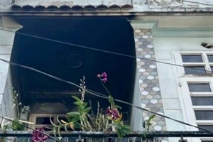 Hiện trường vụ cháy. (Ảnh: CTV)