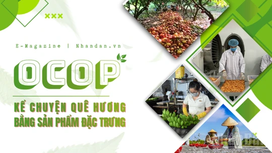 Kể chuyện quê hương bằng sản phẩm đặc trưng