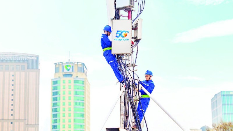 Phủ sóng mạng 5G.