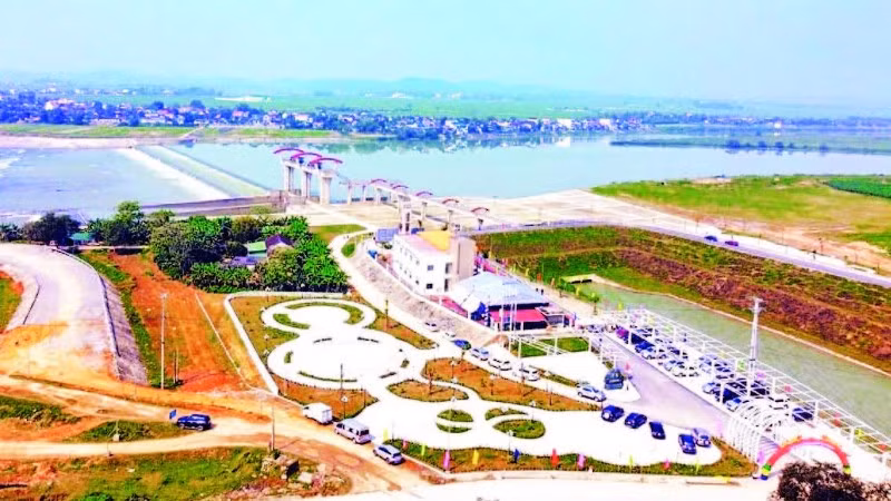 Hệ thống bara Đô Lương được nâng cấp bảo đảm tưới, tiêu cho cây trồng vùng phía bắc Nghệ An.