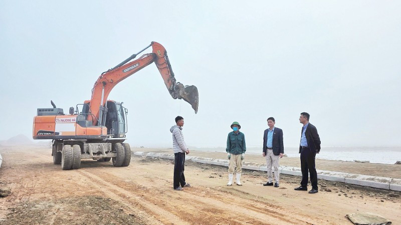 Mặt bằng Khu tái định cư thôn Mỹ Phong, xã Công Chính.