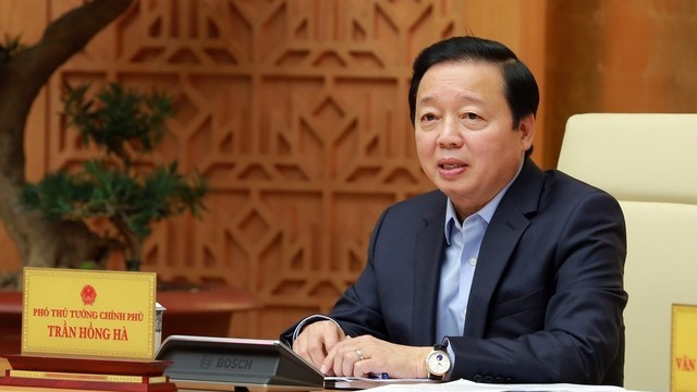 Phó Thủ tướng Trần Hồng Hà. (Ảnh: VGP)