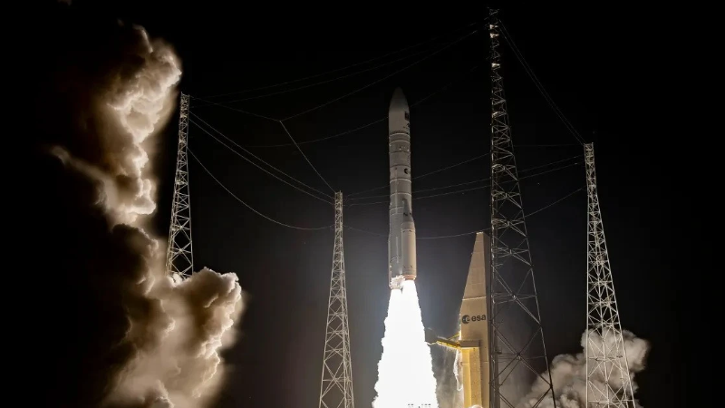 Tên lửa Ariane 6 phóng hai vệ tinh dẫn đường Galileo vào ngày 17/12. (Nguồn: Space News)