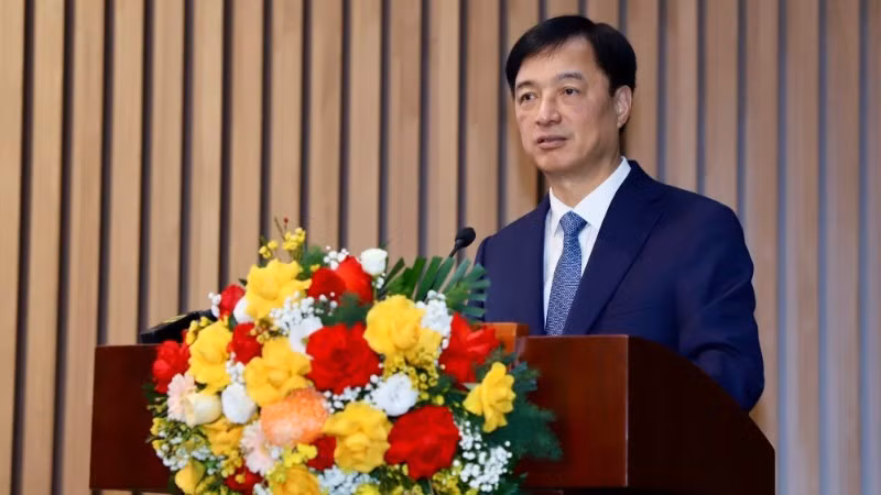 Ủy viên Bộ Chính trị, Bí thư Thành ủy Hà Nội Nguyễn Duy Ngọc. (Ảnh: VGP/GH)