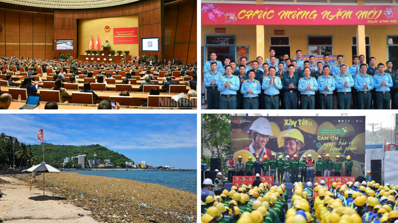 Tin nổi bật ngày 7/2: Hội nghị toàn quốc quán triệt, triển khai thực hiện Nghị quyết Đại hội đại biểu toàn quốc lần thứ XIV của Đảng; Người dân bắt đầu rời Thành phố Hồ Chí Minh về quê đón Tết