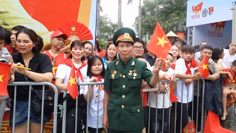 Hình ảnh đẹp trong ngày tổng duyệt diễu binh A80.