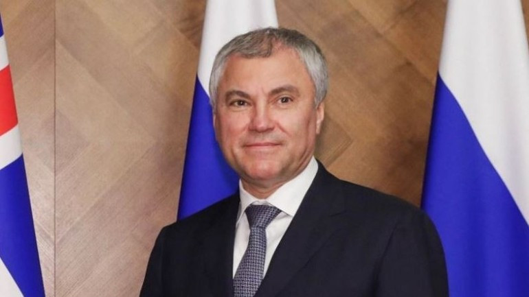 Chủ tịch Duma Quốc gia Quốc hội Liên bang Nga Vyacheslav Volodin..