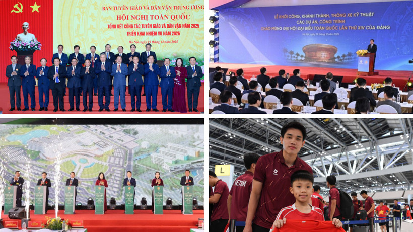 Tin nổi bật ngày 19/12: Thủ tướng Phạm Minh Chính dự Lễ khởi công, khánh thành, thông xe kỹ thuật 234 dự án, công trình trọng điểm; U22 Việt Nam mang vinh quang về cho Tổ quốc