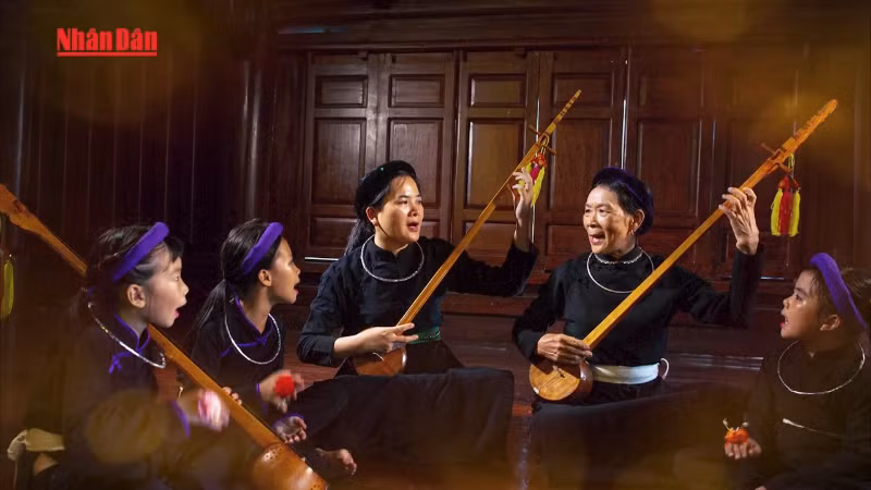 Then của người Tày được UNESCO ghi danh là Di sản văn hóa phi vật thể đại diện của nhân loại, niềm tự hào lớn của đồng bào Tày Bình Liêu.