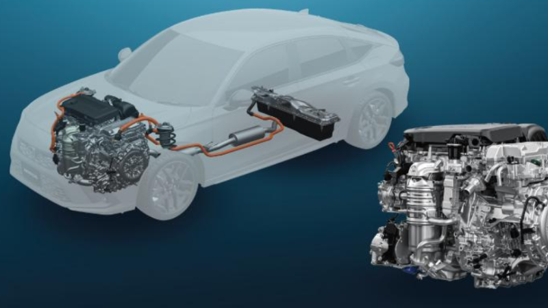 Một hệ thống hybrid của xe ô-tô. (Ảnh Honda Việt Nam)