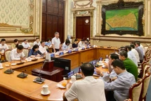 Quang cảnh buổi khảo sát.
