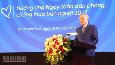 Phó Thủ tướng Thường trực Nguyễn Hòa Bình phát động Phong trào toàn dân phòng, chống mua bán người.
