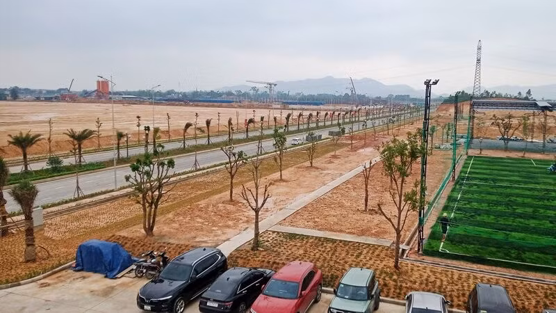 Khu II rộng 120 ha thuộc Khu công nghiệp Sông Công II giai đoạn 2 đã hoàn thiện hạ tầng, giao đất cho nhà đầu tư thứ cấp.