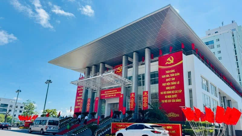 Trung tâm tổ chức Hội nghị tỉnh Quảng Ninh nơi tổ chức Đại hội Đảng bộ Ủy ban nhân dân tỉnh Quảng Ninh lần thứ I, nhiệm kỳ 2025-2030.