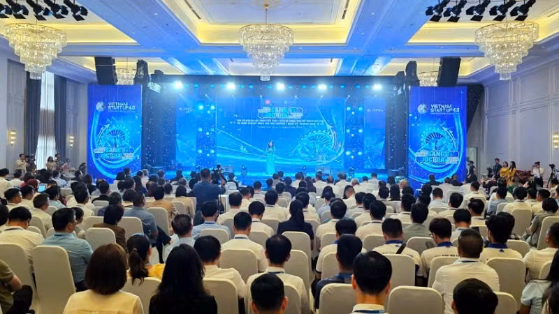 Quang cảnh Diễn đàn khởi nghiệp sáng tạo quốc gia lần thứ 7 tại Quảng Ninh.