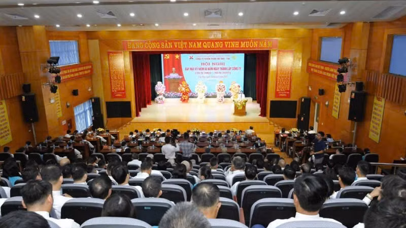 Quang cảnh lễ kỷ niệm.