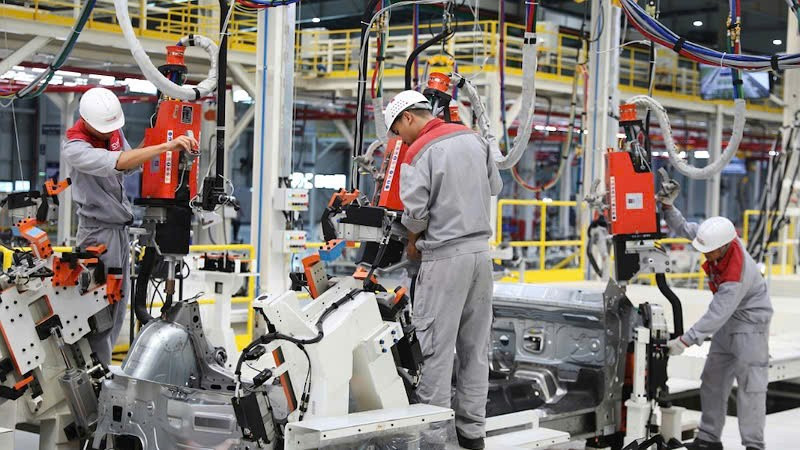 Ngành công nghiệp chế biến, chế tạo tiếp tục duy trì tốc độ tăng trưởng cao trong 6 tháng đầu năm 2025.