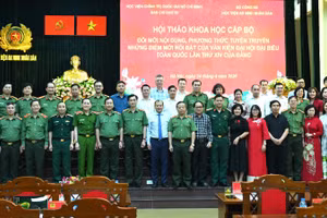 Các đại biểu tham dự hội thảo. (Ảnh: PHẠM CƯỜNG)
