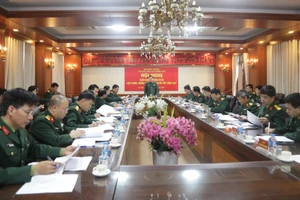 Tổ soạn thảo xây dựng luật Bộ Quốc phòng tổ chức Hội nghị Triển khai xây dựng dự án Luật Phòng, chống phổ biến vũ khí hủy diệt hàng loạt, 5/12/2025.