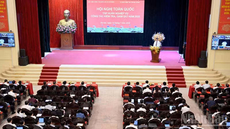 Quang cảnh hội nghị. (Ảnh: ĐĂNG KHOA)