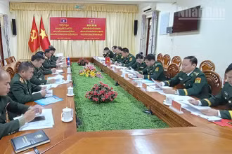 Quang cảnh buổi hội đàm.