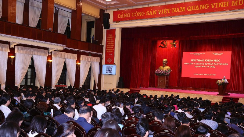 Quang cảnh hội thảo.