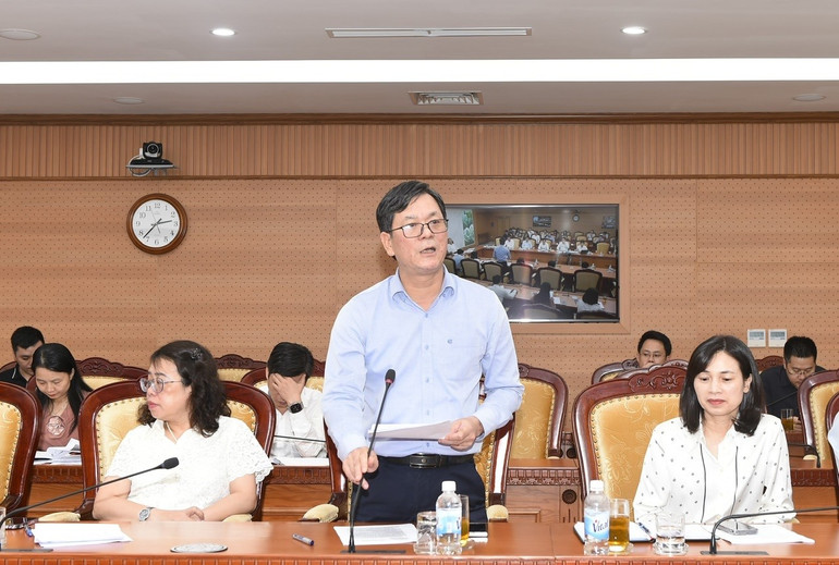 Ông Nguyễn Mạnh Cường, Phó Giám đốc Kho bạc Nhà nước. (Ảnh: HOÀI PHƯƠNG) 69fc91da2dcda493fddc.jpg