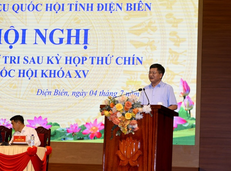 Chủ tịch Ủy ban nhân dân tỉnh Lê Thành Đô trả lời các kiến nghị của cử tri liên quan đến trách nhiệm quản lý của tỉnh Điện Biên 3b81c3f3-7009-40e3-9911-efdb51fe0486.png
