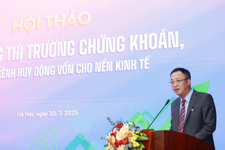 លោក Bui Hoang Hai - អនុប្រធានគណៈកម្មការមូលបត្ររដ្ឋ។ (រូបថត៖ HAI NGUYEN) img-6206.jpg