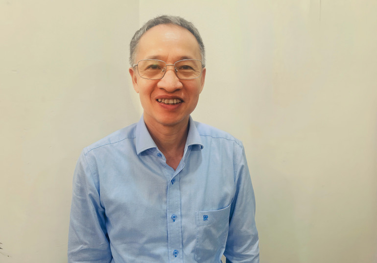 Ông Võ Anh Trung – Trưởng ban Công nghệ và Chuyển đổi số, Ủy ban Chứng khoán Nhà nước chia sẻ về lộ trình bảo mật dữ liệu và mục tiêu nâng hạng thị trường. (Ảnh: MINH PHƯƠNG) img-7995.jpg