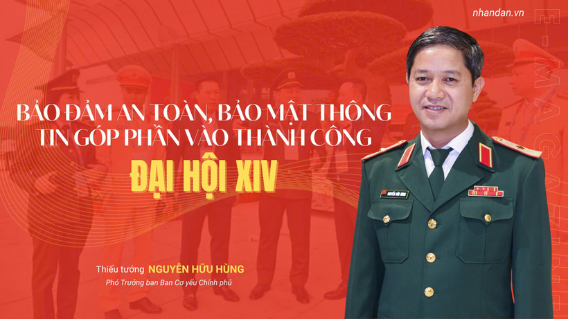 Thiếu tướng Nguyễn Hữu Hùng, Phó Trưởng ban Cơ yếu Chính phủ.