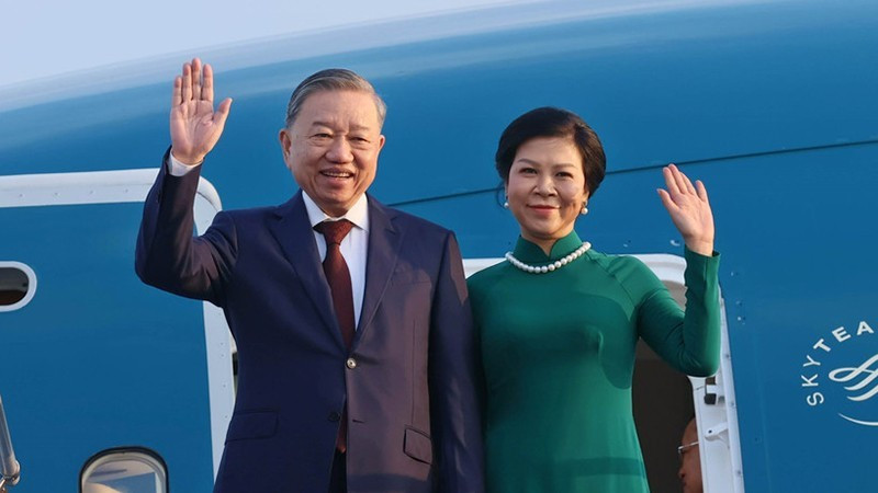 Nhận lời mời của Tổng thống Hàn Quốc Lee Jae Myung, Tổng Bí thư Tô Lâm và Phu nhân thăm cấp Nhà nước tới Hàn Quốc từ ngày 10 đến 13/8.