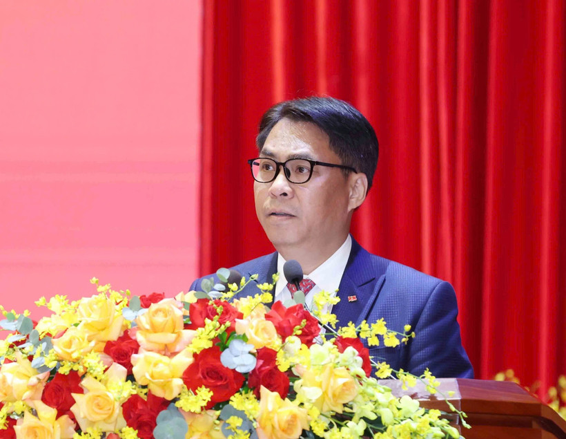 Đồng chí Phan Thăng An, Bí thư Tỉnh ủy, Trưởng Đoàn đại biểu tỉnh Cao Bằng. (Ảnh tư liệu: Phương Hoa/TTXVN)