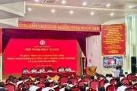 Quang cảnh hội nghị.