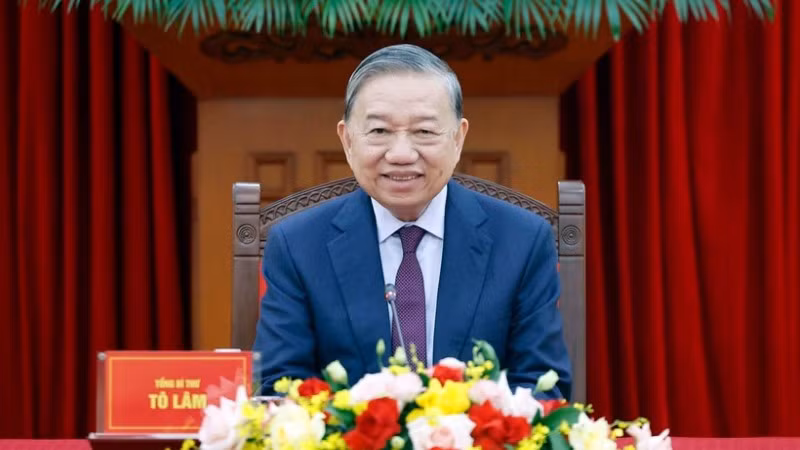 Tổng Bí thư Tô Lâm.