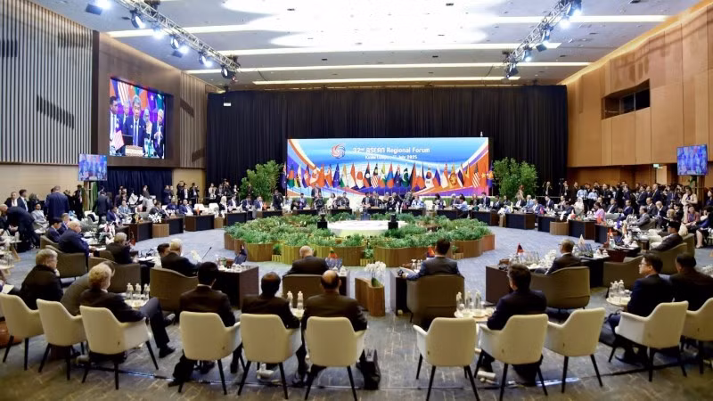 Quang cảnh Diễn đàn Khu vực ASEAN (ARF) lần thứ 32. (Ảnh: Báo Thế giới và Việt Nam)