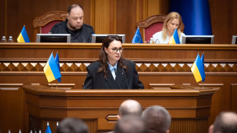 Thủ tướng Ukraine Yulia Svyrydenko. (Nguồn: kmu.gov.ua)