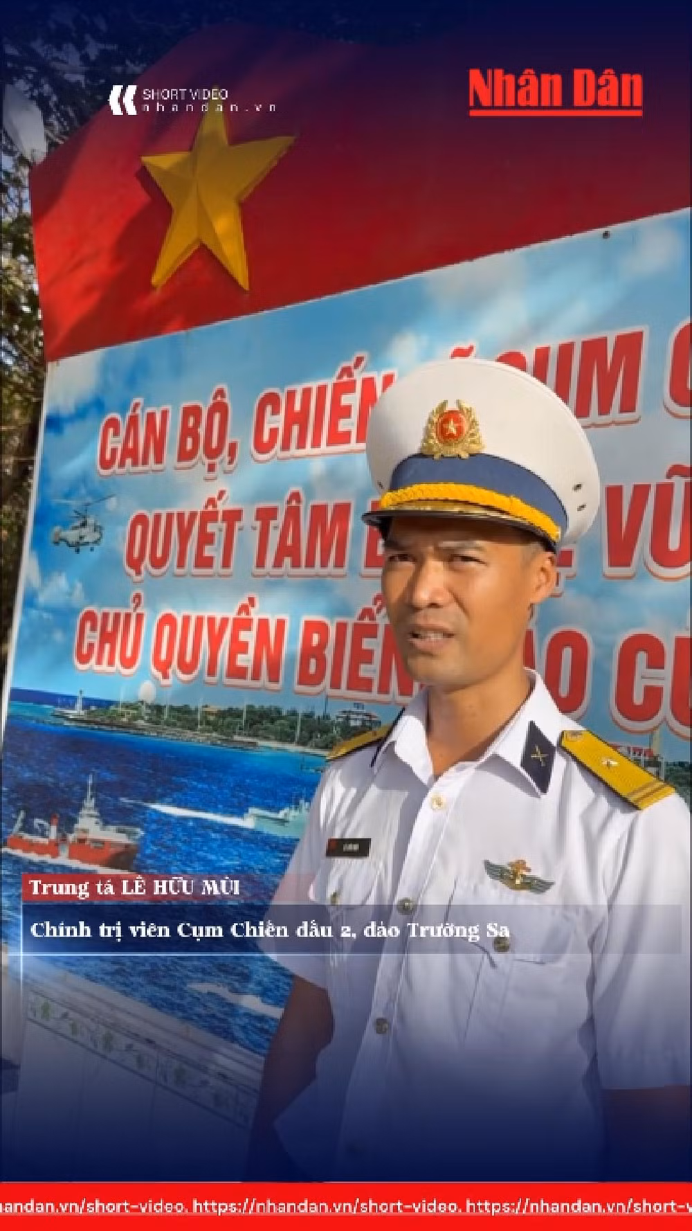 [Video] Lời chúc Tết từ Trường Sa