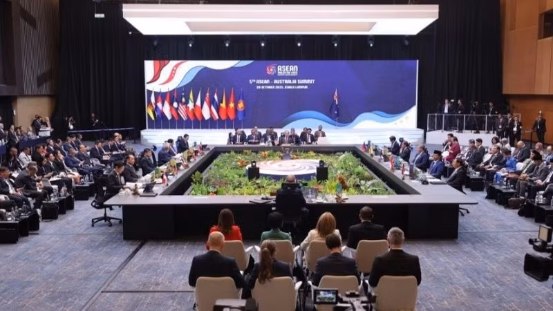 Hội nghị Cấp cao ASEAN-Australia lần thứ 5 tại Kuala Lumpur, Malaysia, ngày 28/10/2025. (Ảnh: VGP)