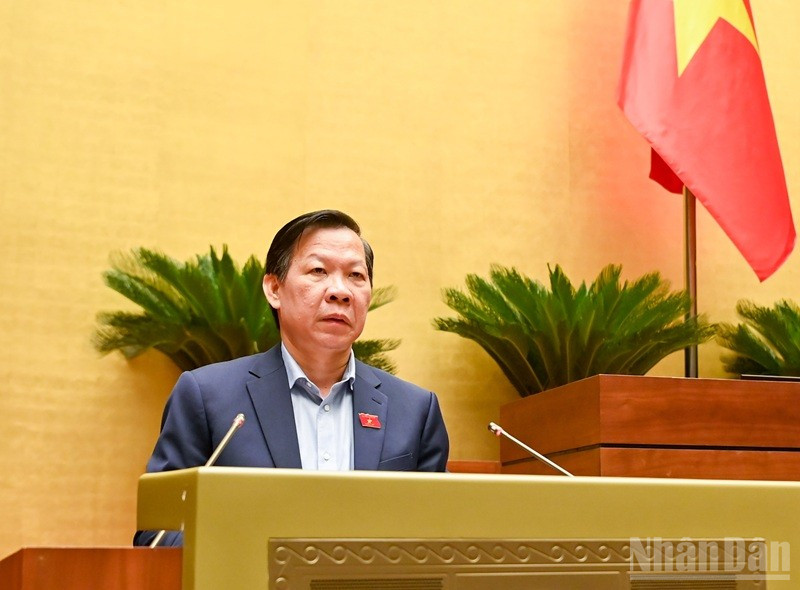 Chủ nhiệm Ủy ban Kinh tế và Tài chính của Quốc hội Phan Văn Mãi. (Ảnh: DUY LINH) ndo_br_chu-nhiem-phan-van-mai-1.jpg