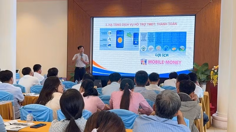 Chương trình nhằm mục tiêu hỗ trợ đội ngũ cán bộ quản lý nhà nước tại địa phương nâng cao hiểu biết và kỹ năng triển khai thương mại điện tử hiệu quả. (Ảnh: BTC)