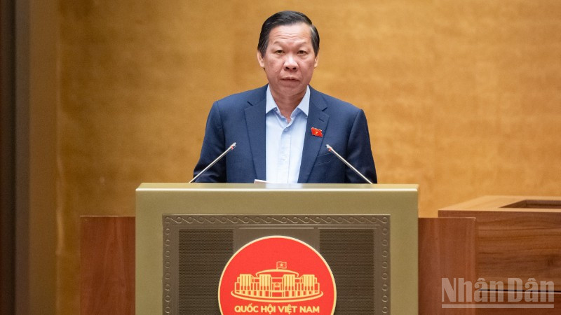 Chủ nhiệm Ủy ban Kinh tế và Tài chính của Quốc hội Phan Văn Mãi. (Ảnh: DUY LINH) ndo_br_z72-8661-chu-nhiem-uy-ban-kinh-te-va-tai-chinh-phan-van-mai-3607.jpg